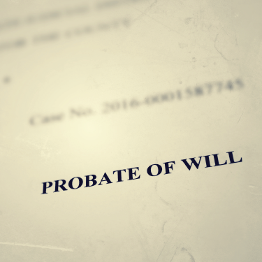 Post-Death Legal Assistance Probate of Will